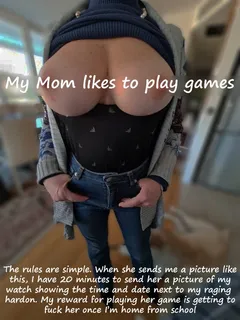 big tit mom plays games