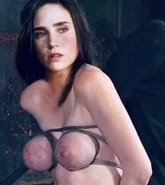 jennifer connelly breast bondage