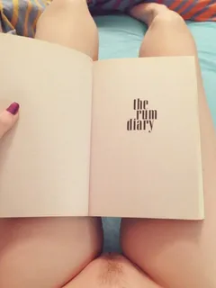 reading a good book