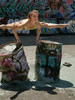 splits and junkyard yoga