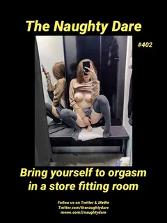 orgasm in store fitting room