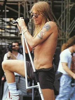 axl rose soundcheck 91