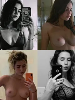 clairo tits collage