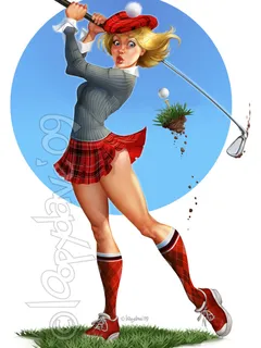 the perfect golfer.