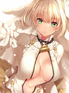 beautiful saber bride fate/extra ccc