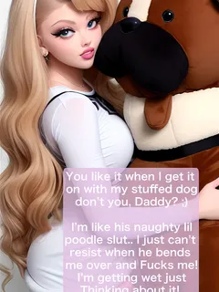 loren gray wants to fuck her stuffed dog