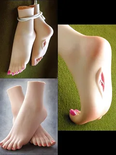 vagina in a foot fetish toy?