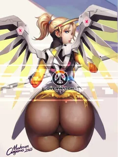 mercy leggings ass overwatch