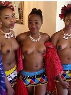 3 tribal african beauties