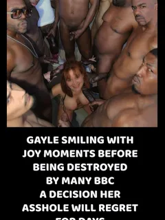 gangbang gayle cumslut