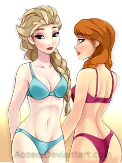 anna and elsa