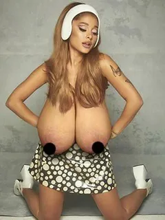 7 more ariana grande sexy huge breast expansion morphs at my website