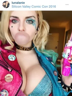 busty & pefrect delanie frances harley quinn