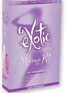 exotic pleasure 2 massage kit