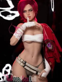 157cm/5ft2 c-cup cosplay skinny sex doll vi sophiemina