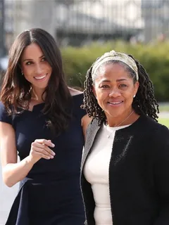 meghan markle & doria ragland