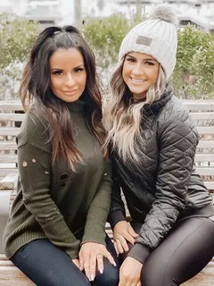 hailie deegan the upcoming nascar racer and her mom. i want to pipe them both.